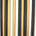 Ecological paper straws - 25 pieces 8x210 mm (100% biodegradable)