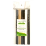 Ecological paper straws - 25 pieces 8x210 mm (100% biodegradable)