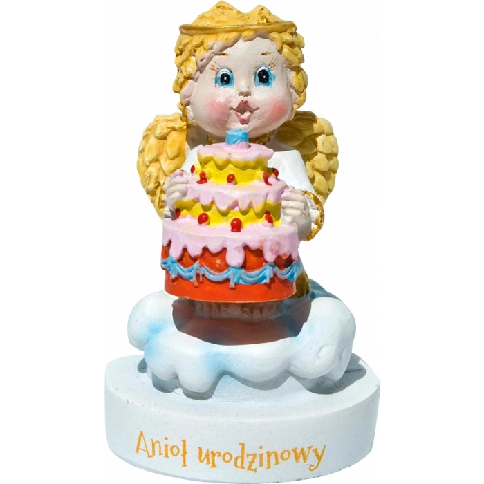 Figurka aniołka - Anioł urodzinowy