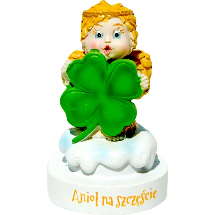 Figurka aniołka - Anioł na szczęście