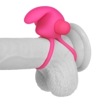 Double vibrating ring - pink Duo