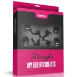 Lovetoy neoprene handcuffs and leg cuffs