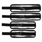Lovetoy neoprene handcuffs and leg cuffs