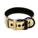 Erotic collar Bondage Fetish - gold