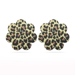 Nálepky na bradavky - 2 páry - leopardí potisk