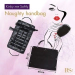 Exclusive BDSM erotic set with a bag - black