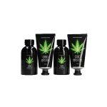 Luxe Travel Kit mit CBD-Bad Grüner Tee mit Hanföl