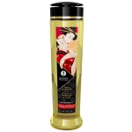 Shunga exklusives Massageöl - Erdbeerwein