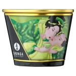 Shunga Massagekerze - Grüner Tee