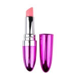 Lipstick-shaped vibrator Easy Toys- metallic violet