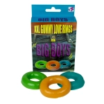 Love rings x 3 - edible - fruit jellies