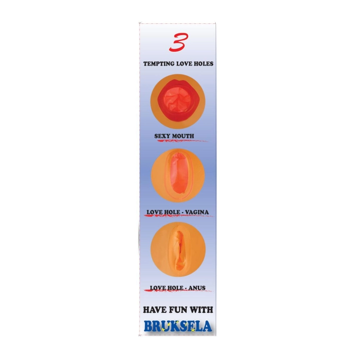 Lalka dmuchana Bruksela (z 3 otworkami)