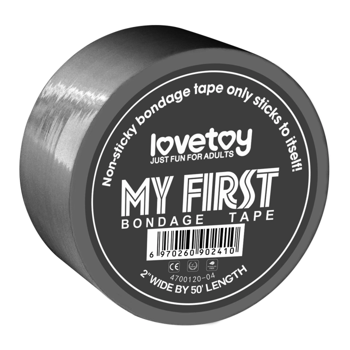 Erotická bondážní páska LOVETOY - šedá
