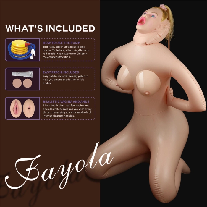 Erotická panenka ve stylu kovbojky - Fayola