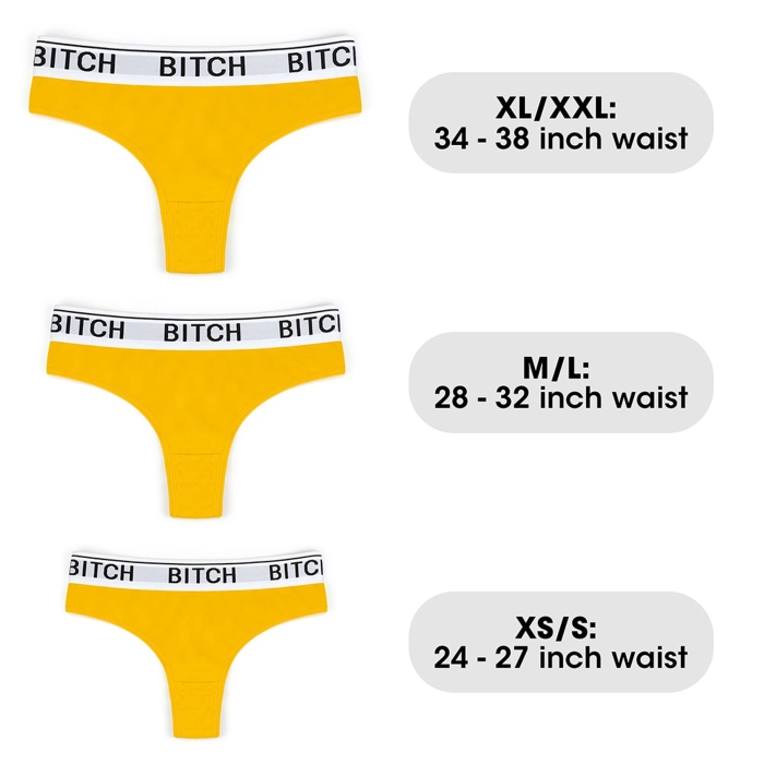 Niegrzeczne wibrujące stringi - rozmiar XS/S