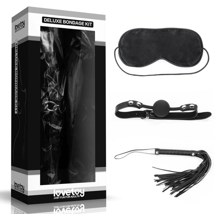 Zestaw Deluxe Bondage - 3 elementy
