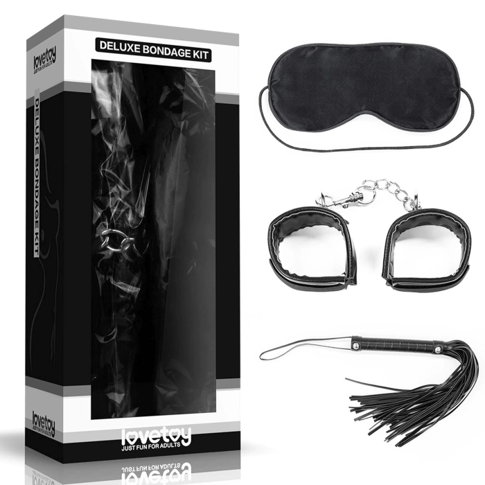 Zestaw Deluxe Bondage - 3 elementy