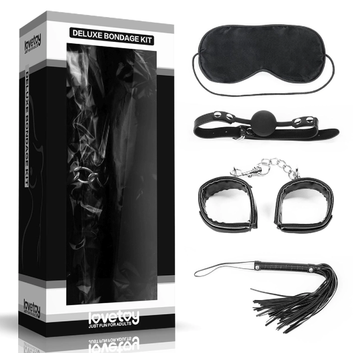 Zestaw Deluxe Bondage - 4 elementy