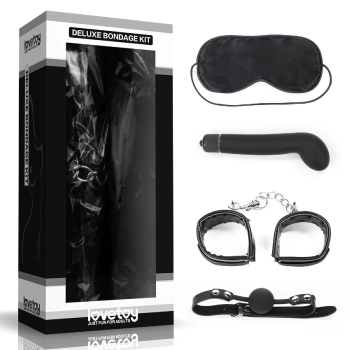 Zestaw Deluxe Bondage - 4 elementy