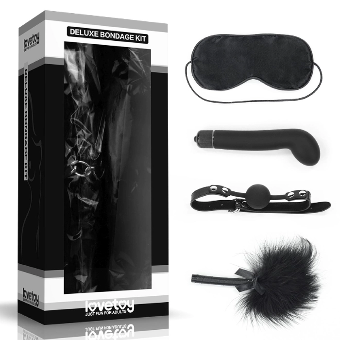 Zestaw Deluxe Bondage - 4 elementy