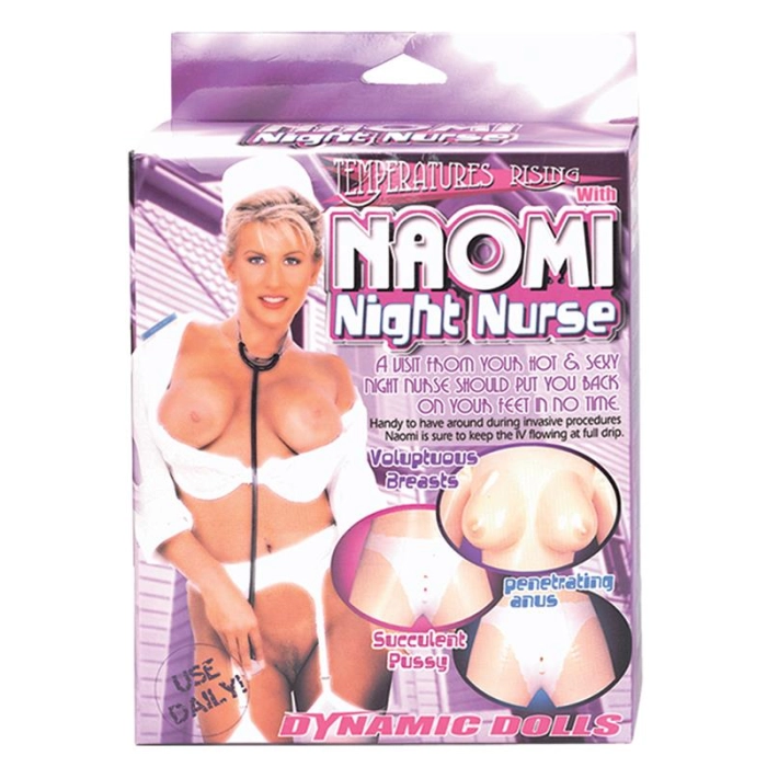 Lalka dmuchana Naomi (z 3 otworkami)