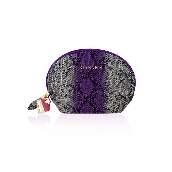 Luxurious Boa vibrator + cosmetic bag - pink