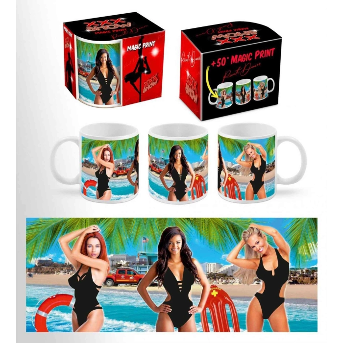 Magic Mug XXX Show Lifeguards - changes color!