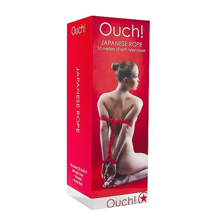 Japanese erotic rope 10m - red