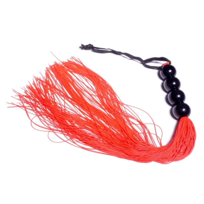 Silikonová šlehačka 37 cm - červená