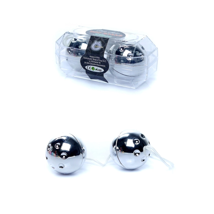 Duo-balls kulki gejszy srebrne