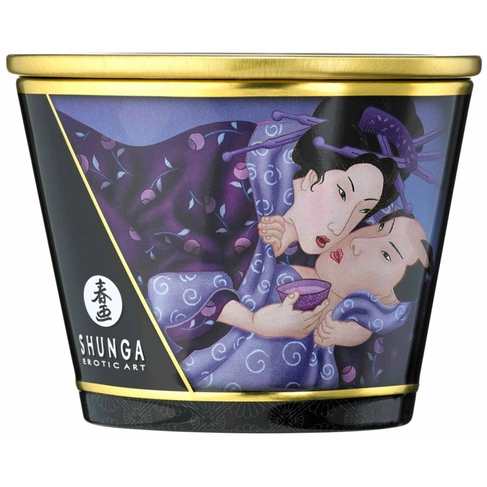 Shunga Massagekerze - exotische Früchte