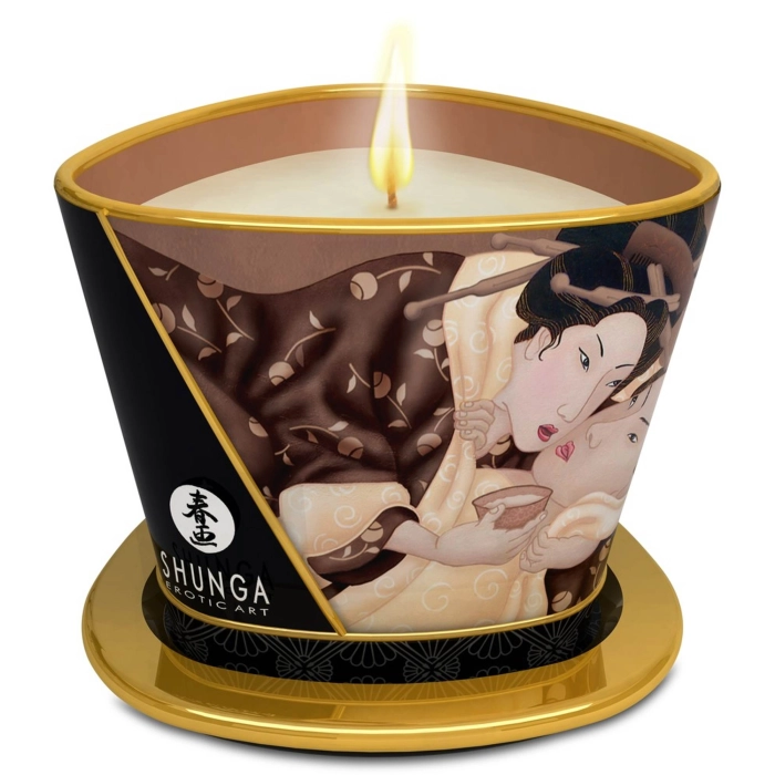 Świeca do masażu Shunga - czekolada