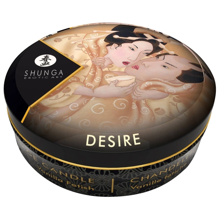 Small Shunga massage candle - vanilla