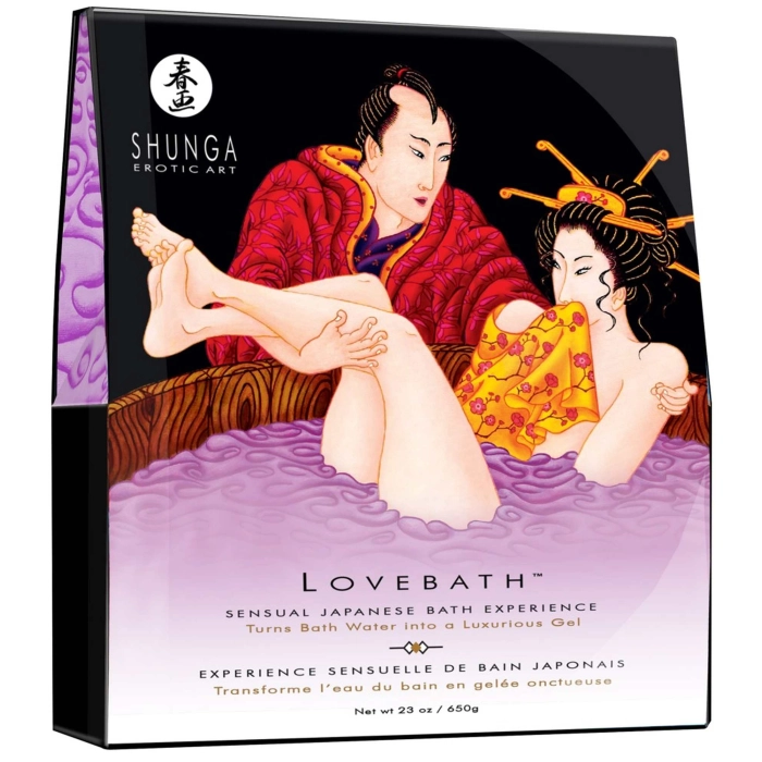 Luxusfürdő Shunga gélgyöngyben - lótuszvirág