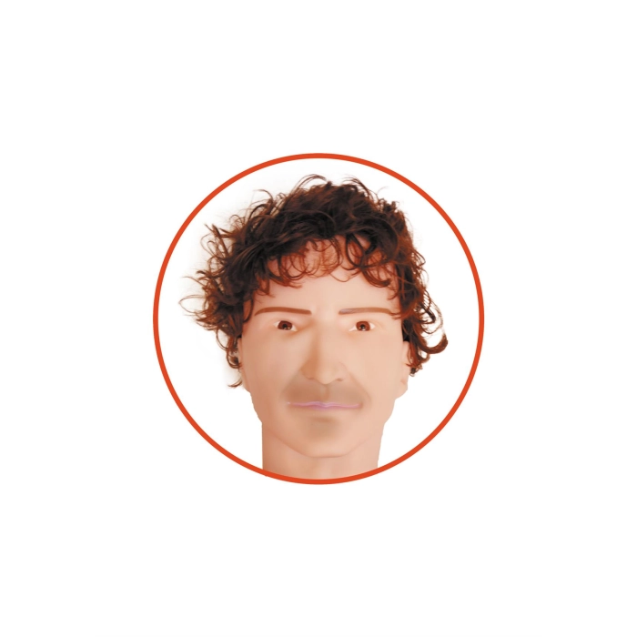 Életméretű 3D Dennis Doll (péniszrel és vibrátorral)