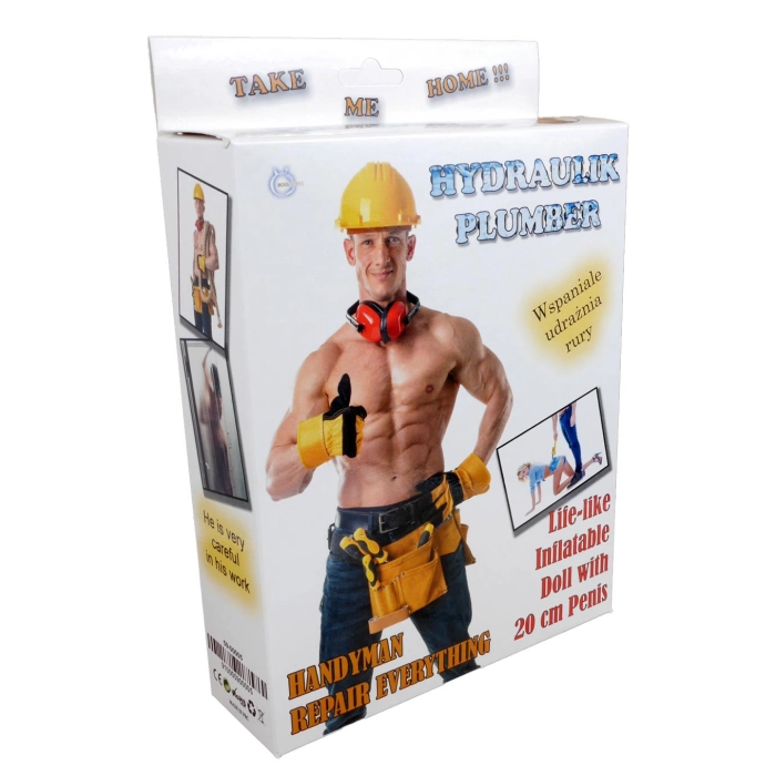 Lalka dmuchana Hydraulik (z 20 cm penisem)