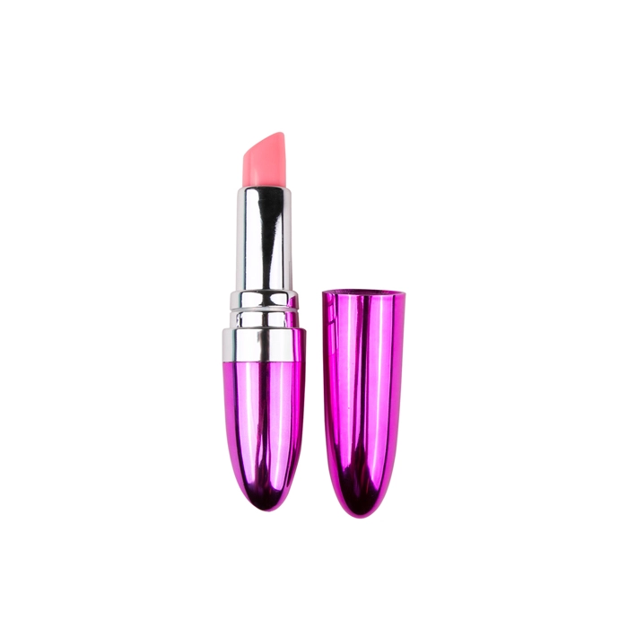 Lipstick-shaped vibrator Easy Toys- metallic violet