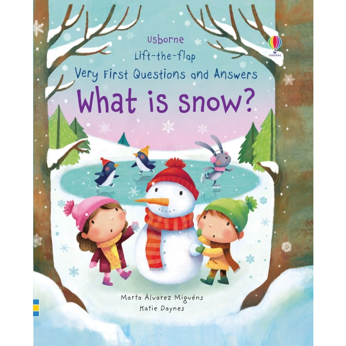 Usborne kniha - Co je to sníh?