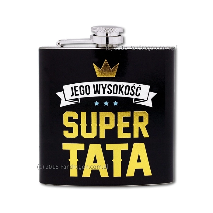 Piersiówka Royal - Jego Wysokość Super Tata