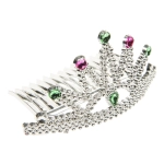 Mini tiara księżniczki - grzebyk