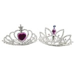 Mini tiara księżniczki - grzebyk
