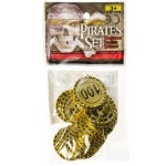 Skarb pirata - zestaw 20 złotych monet
