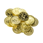 Skarb pirata - zestaw 20 złotych monet