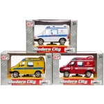Samochodzik City Patrol lub ambulans Die-cast