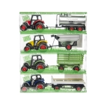 Agricultural tractor with trailer S - Die-cast