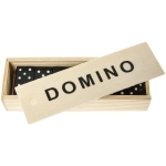 Domino w drewnianym pudełku