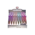 Princess pen with crown and glitter