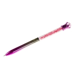 Princess pen with crown and glitter
