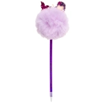 Fluffy ball pen with mermaid