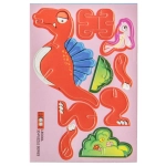 Zbuduj dinozaura - puzzle 3D